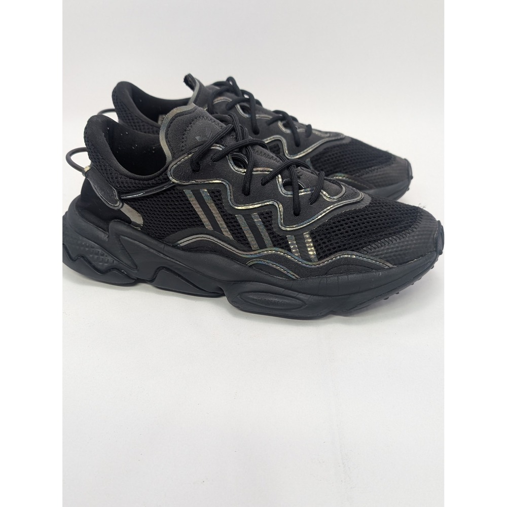 Adidas Ozweego Core Black Carbon Reflective Mens Sneakers FV9653 Size 8